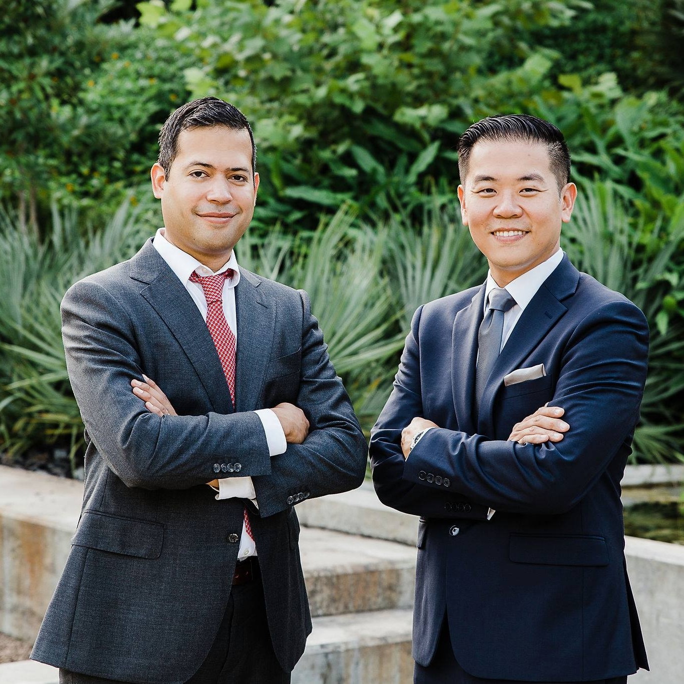 Dr. Ted Lin and Dr. Wilson Almonte